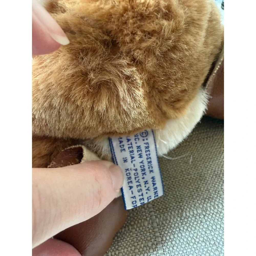 Eden Toys Benjamin Bunny Plush Kids Small Brown Excellent Beatrix Potter Vintage